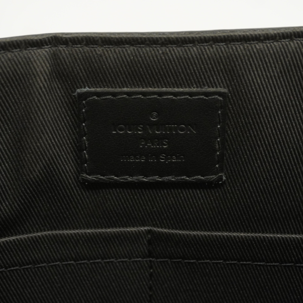 Auth Louis Vuitton Aerogram Takeoff Messenger M57080 Men's Shoulder Bag Noir - Picture 5 of 10